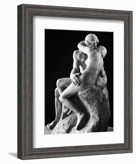 Rodin: The Kiss, 1886-Auguste Rodin-Framed Photographic Print