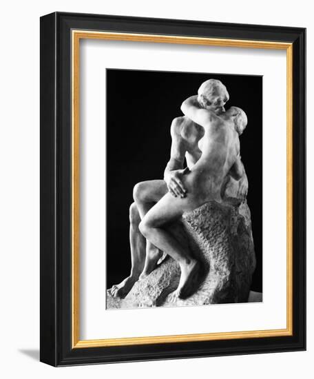 Rodin: The Kiss, 1886-Auguste Rodin-Framed Photographic Print