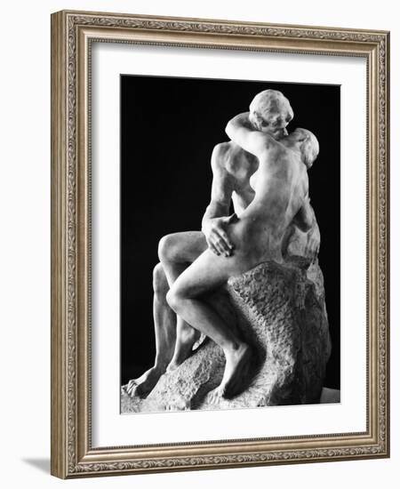 Rodin: The Kiss, 1886-Auguste Rodin-Framed Photographic Print