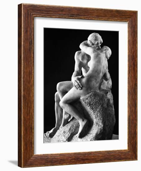 Rodin: The Kiss, 1886-Auguste Rodin-Framed Photographic Print