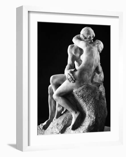 Rodin: The Kiss, 1886-Auguste Rodin-Framed Photographic Print