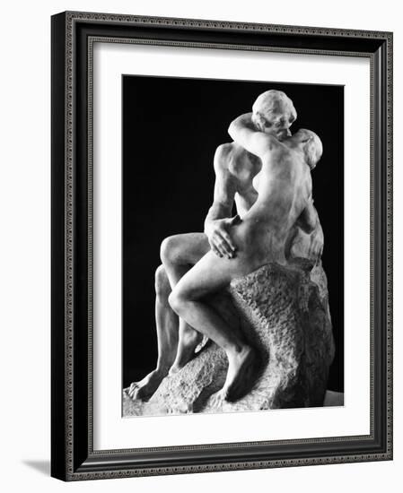 Rodin: The Kiss, 1886-Auguste Rodin-Framed Photographic Print