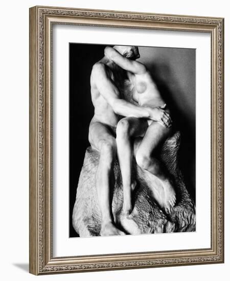 Rodin: The Kiss, 1886-Auguste Rodin-Framed Photographic Print