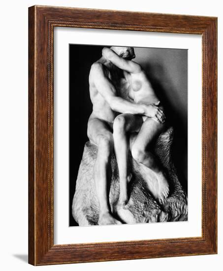 Rodin: The Kiss, 1886-Auguste Rodin-Framed Photographic Print