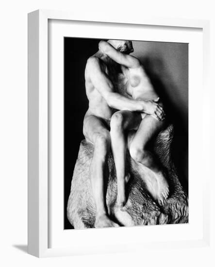 Rodin: The Kiss, 1886-Auguste Rodin-Framed Photographic Print