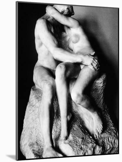 Rodin: The Kiss, 1886-Auguste Rodin-Mounted Photographic Print