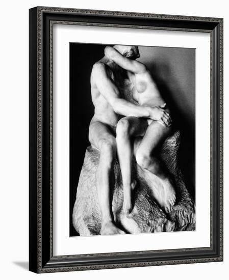 Rodin: The Kiss, 1886-Auguste Rodin-Framed Photographic Print