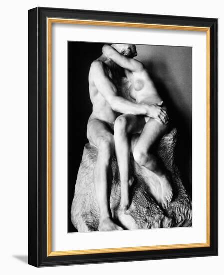 Rodin: The Kiss, 1886-Auguste Rodin-Framed Photographic Print