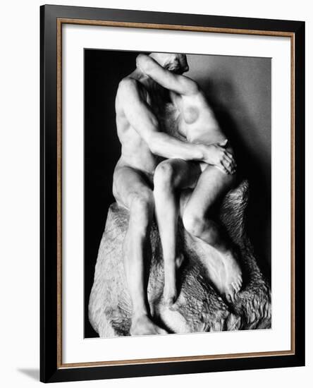 Rodin: The Kiss, 1886-Auguste Rodin-Framed Photographic Print
