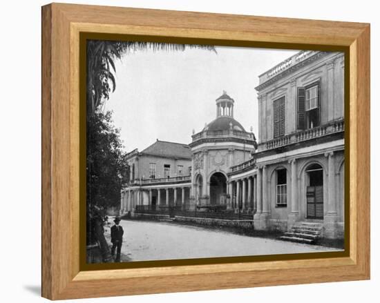Rodney's Monument, Spanish Town, Jamaica, C1905-Adolphe & Son Duperly-Framed Premier Image Canvas