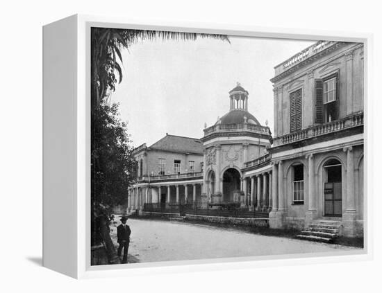 Rodney's Monument, Spanish Town, Jamaica, C1905-Adolphe & Son Duperly-Framed Premier Image Canvas