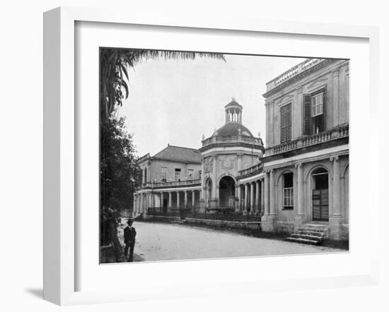 Rodney's Monument, Spanish Town, Jamaica, C1905-Adolphe & Son Duperly-Framed Giclee Print