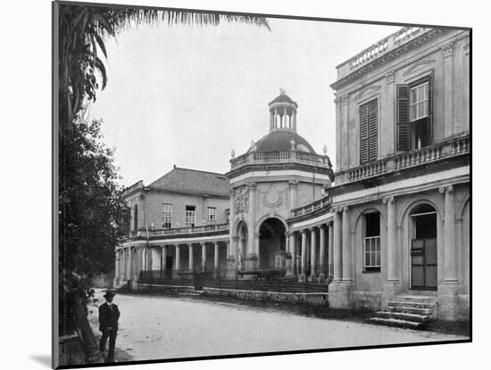 Rodney's Monument, Spanish Town, Jamaica, C1905-Adolphe & Son Duperly-Mounted Giclee Print