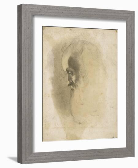 Rodolphe Bresdin (1825-1885), dessinateur, graveur-Odilon Redon-Framed Giclee Print