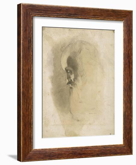 Rodolphe Bresdin (1825-1885), dessinateur, graveur-Odilon Redon-Framed Giclee Print