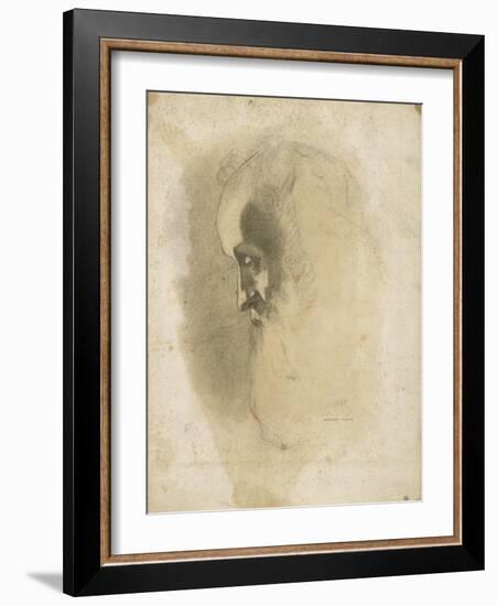 Rodolphe Bresdin (1825-1885), dessinateur, graveur-Odilon Redon-Framed Giclee Print