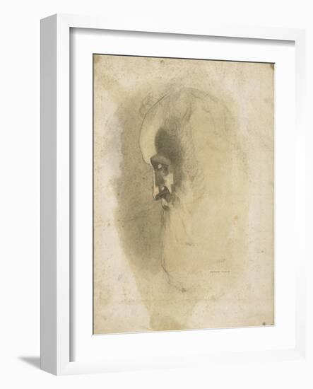 Rodolphe Bresdin (1825-1885), dessinateur, graveur-Odilon Redon-Framed Giclee Print