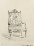 Monographie du palais de Fontainebleau : Fauteuil tapisserie-Rodolphe Pfnor-Mounted Giclee Print