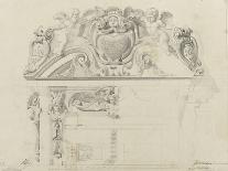 Monographie du palais de Fontainebleau : Fauteuil tapisserie-Rodolphe Pfnor-Mounted Giclee Print