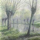Spring Willows on the Riverbank-Rodolphe Wytsman-Mounted Giclee Print