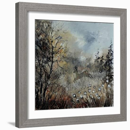 Roe Deer-Pol Ledent-Framed Art Print