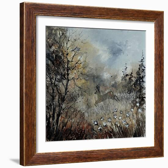 Roe Deer-Pol Ledent-Framed Art Print