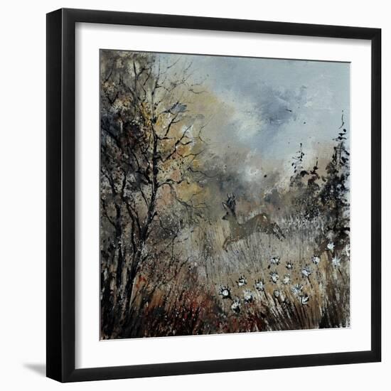 Roe Deer-Pol Ledent-Framed Art Print