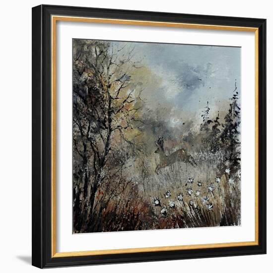 Roe Deer-Pol Ledent-Framed Art Print