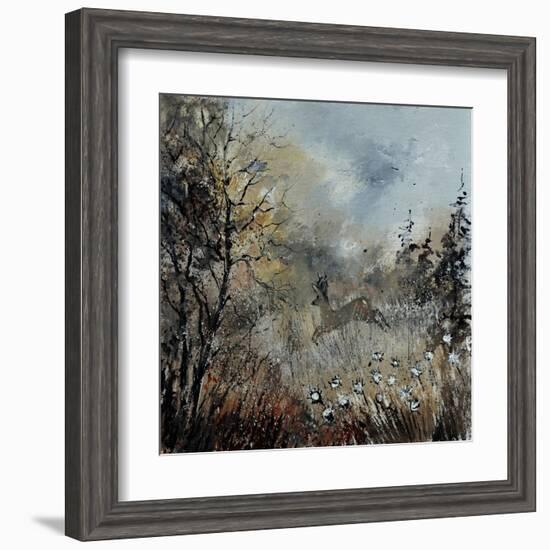 Roe Deer-Pol Ledent-Framed Art Print