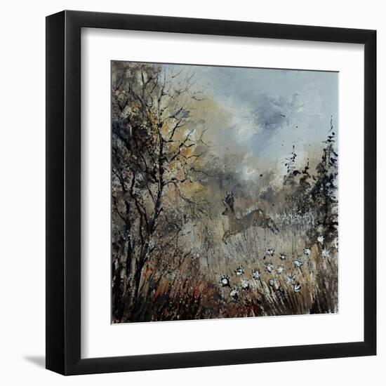 Roe Deer-Pol Ledent-Framed Art Print