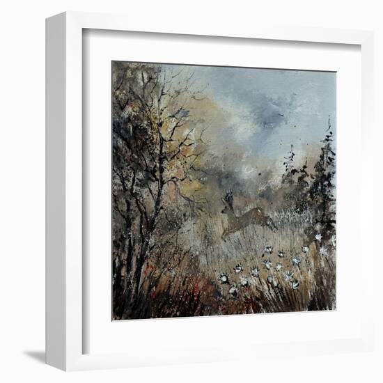 Roe Deer-Pol Ledent-Framed Art Print