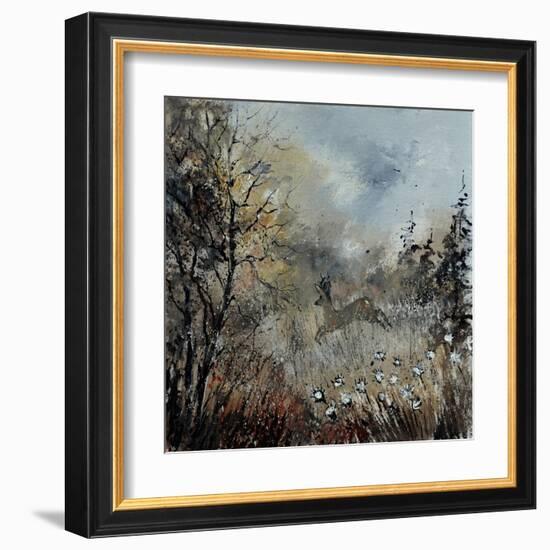 Roe Deer-Pol Ledent-Framed Art Print