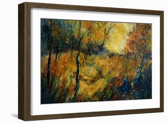 Roe Deer-Pol Ledent-Framed Art Print