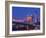 Roebling Suspension Bridge, Ohio River, Cincinnati, Ohio, USA-Walter Bibikow-Framed Photographic Print