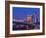 Roebling Suspension Bridge, Ohio River, Cincinnati, Ohio, USA-Walter Bibikow-Framed Photographic Print