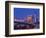 Roebling Suspension Bridge, Ohio River, Cincinnati, Ohio, USA-Walter Bibikow-Framed Photographic Print