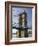 Roebling Suspension Bridge Over the Ohio River, Cincinnati, Ohio-Walter Bibikow-Framed Photographic Print