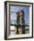 Roebling Suspension Bridge Over the Ohio River, Cincinnati, Ohio-Walter Bibikow-Framed Photographic Print