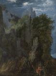 Mountain Landscape with Deer-Roelandt Jacobsz Savery-Giclee Print