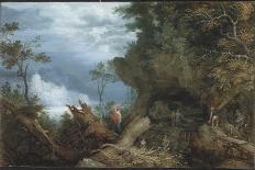 Landscape with Birds, 1628-Roelandt Jacobsz. Savery-Framed Premier Image Canvas