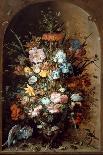 Flower Still Life with Two Lizards, 1603-Roelant Savery-Giclee Print