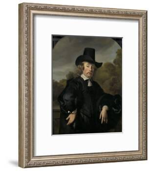 Roelof Meulenaer Amsterdam Mercantile Courier or Postmaster on the Antwerp Route-Ferdinand Bol-Framed Art Print