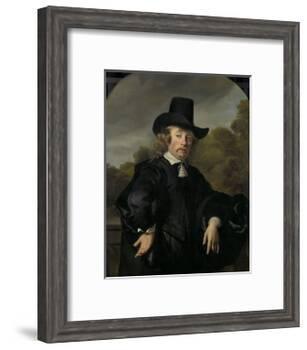 Roelof Meulenaer Amsterdam Mercantile Courier or Postmaster on the Antwerp Route-Ferdinand Bol-Framed Art Print