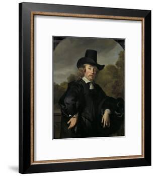 Roelof Meulenaer Amsterdam Mercantile Courier or Postmaster on the Antwerp Route-Ferdinand Bol-Framed Art Print
