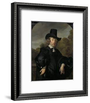 Roelof Meulenaer Amsterdam Mercantile Courier or Postmaster on the Antwerp Route-Ferdinand Bol-Framed Art Print