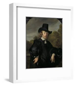 Roelof Meulenaer Amsterdam Mercantile Courier or Postmaster on the Antwerp Route-Ferdinand Bol-Framed Art Print