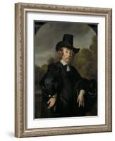 Roelof Meulenaer Amsterdam Mercantile Courier or Postmaster on the Antwerp Route-Ferdinand Bol-Framed Art Print