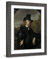 Roelof Meulenaer Amsterdam Mercantile Courier or Postmaster on the Antwerp Route-Ferdinand Bol-Framed Art Print
