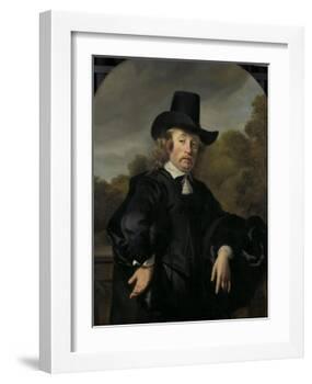 Roelof Meulenaer Amsterdam Mercantile Courier or Postmaster on the Antwerp Route-Ferdinand Bol-Framed Art Print