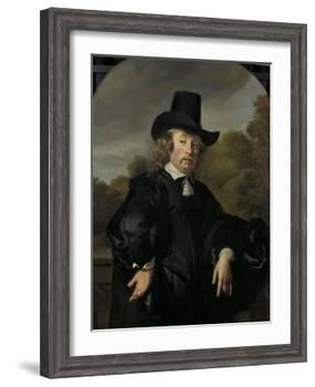 Roelof Meulenaer Amsterdam Mercantile Courier or Postmaster on the Antwerp Route-Ferdinand Bol-Framed Art Print